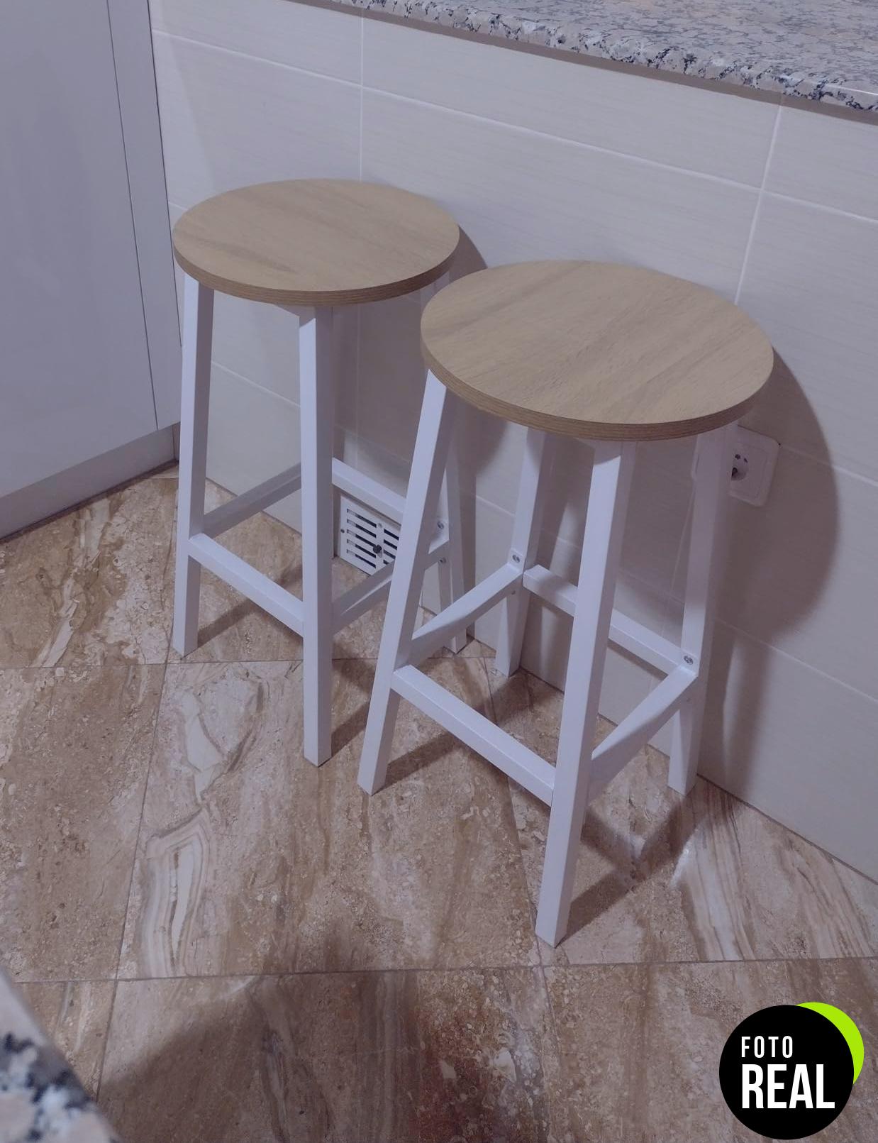 vasagle-taburete-bar-juego-2-beige-roble-blanco-foto-1