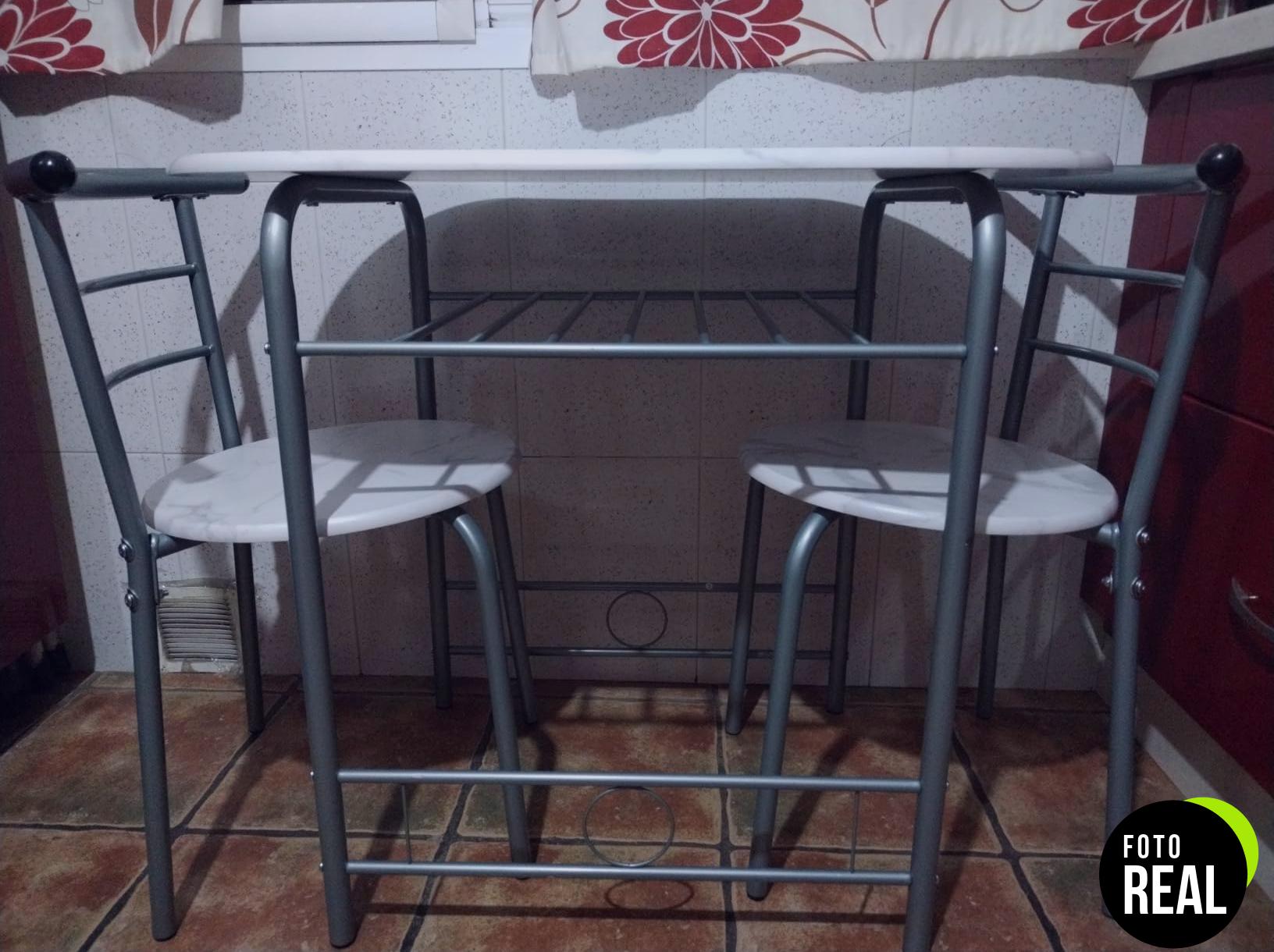 yaheetech-mesa-comedor-sillas-juego-3-piezas-blanco-foto-2